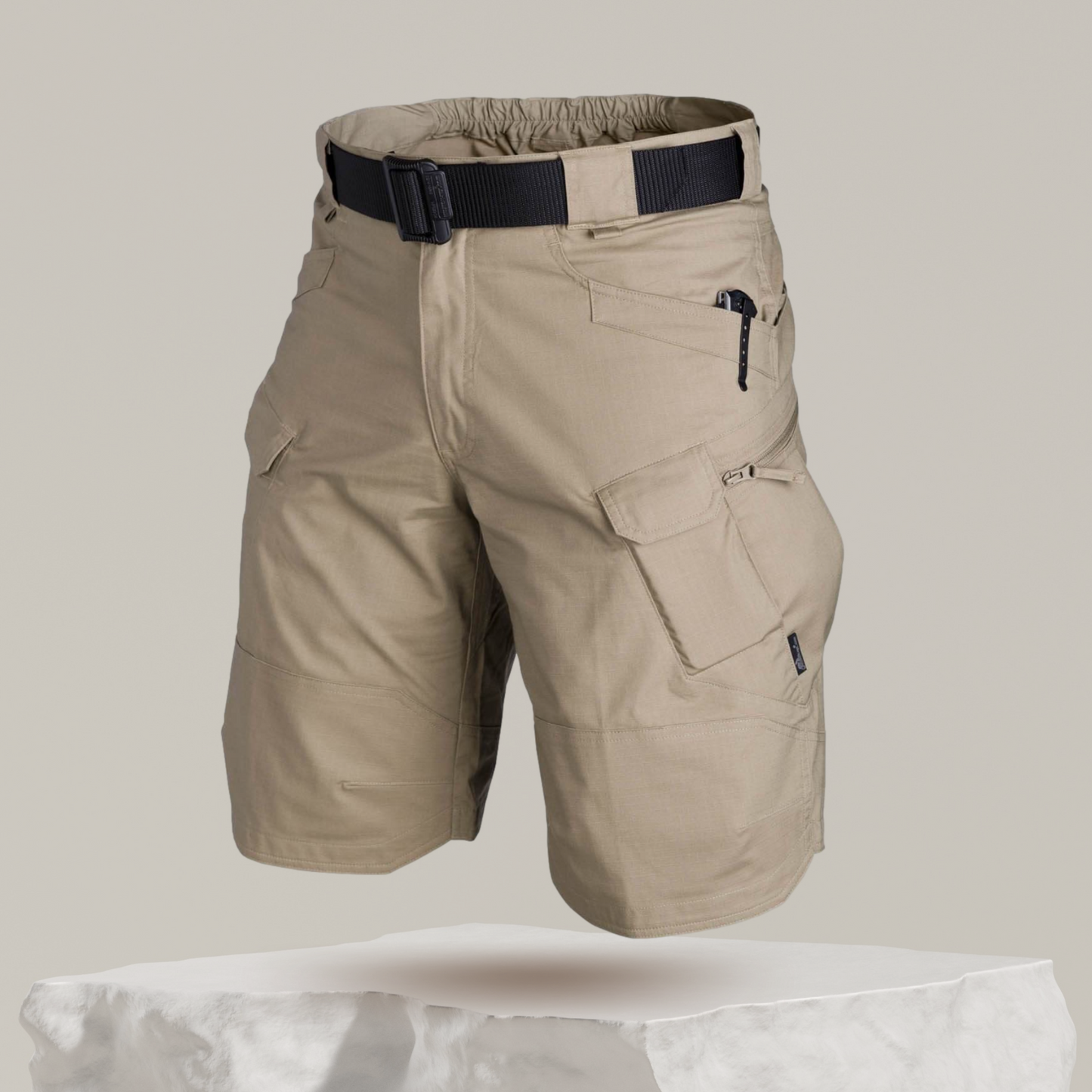 Short tactique Indestructible et Imperméable de survie Homme