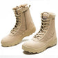 Botte de Combat Militaire en Cuir